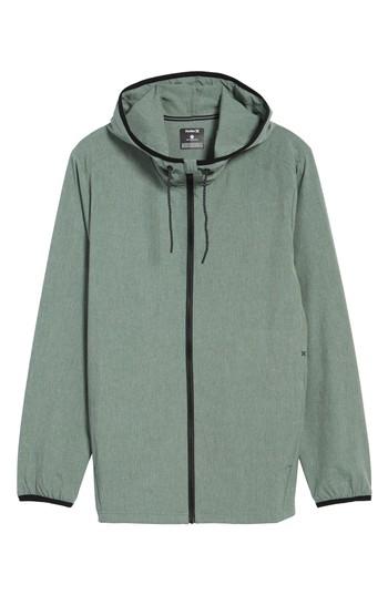 Men's Hurley Protect Stretch 2.0 Jacket, Size - Green