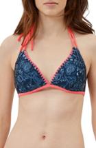 Women's Sweaty Betty Purity Reversible Bikini Top - Blue