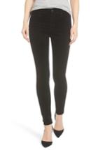 Women's Ag The Farrah High Waist Velvet Jeans - Black