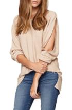 Women's Sancutary Gillian Bare Shoulder Cutout Tunic Sweater