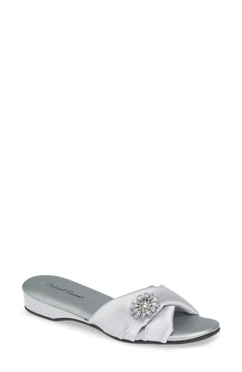 Women's Daniel Green Dormie Twist Slide Sandal M - Metallic