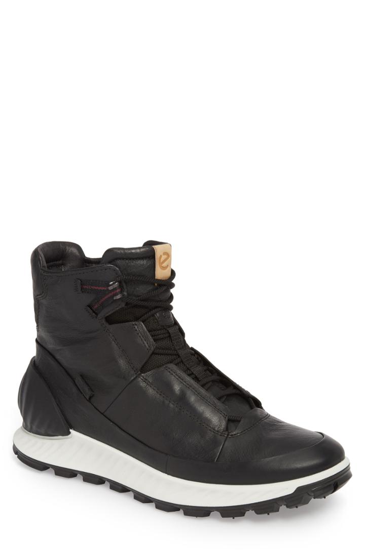 Men's Ecco Limited Edition Exostrike Dyneema Sneaker Boot -7.5us / 41eu - Black