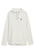 Men's Nike Jordan Sportswear Fleece Hoodie, Size - White