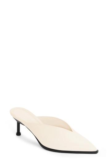 Women's Mercedes Castillo Noriko Pointy Toe Mule M - Ivory