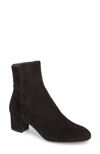 Women's Agl Block Heel Stretch Bootie .5us / 35.5eu - Black