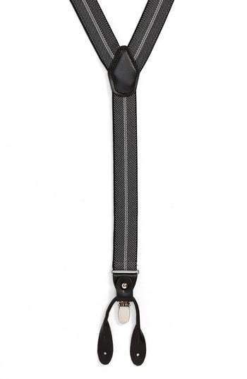 Men's Nordstrom Men's Shop Herringbone Suspenders