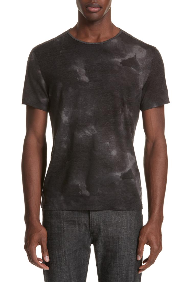 Men's John Varvatos Collection Tie Dye T-shirt - Grey