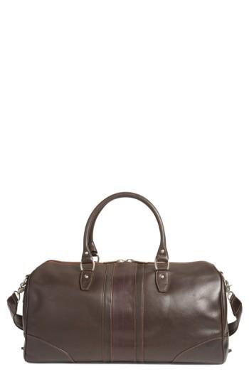 Men's Martin Dingman 'polocrosse' Duffel Bag - Brown