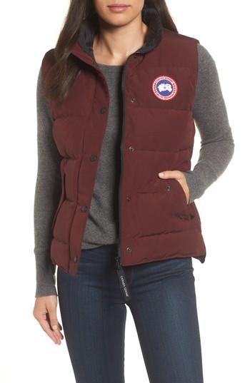 Women's Canada Goose 'freestyle' Slim Fit Down Vest (0) - Purple