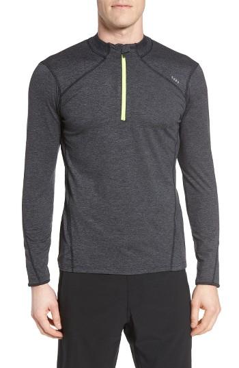 Men's Sodo 'elevate' Moisture Wicking Stretch Quarter Zip Pullover - Grey