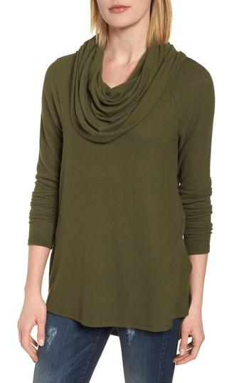 Women's Gibson Convertible Neckline Tunic - Green
