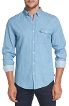 Men's Vineyard Vines Lightkeeper Slim Fit Chambray Sport Shirt