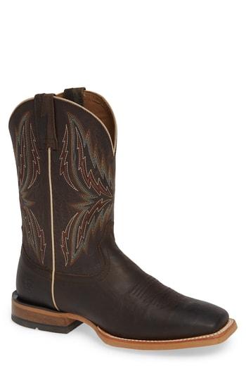 Men's Ariat Arena Rebound Cowboy Boot .5 M - Brown