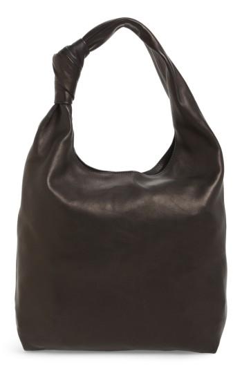 Loeffler Randall Knot Leather Tote - Black