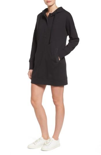 Women's Kenneth Cole New York Hoodie Dress - Black