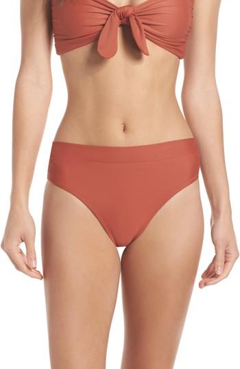 Women's Static Franklin Hipster Bikini Bottoms - Orange