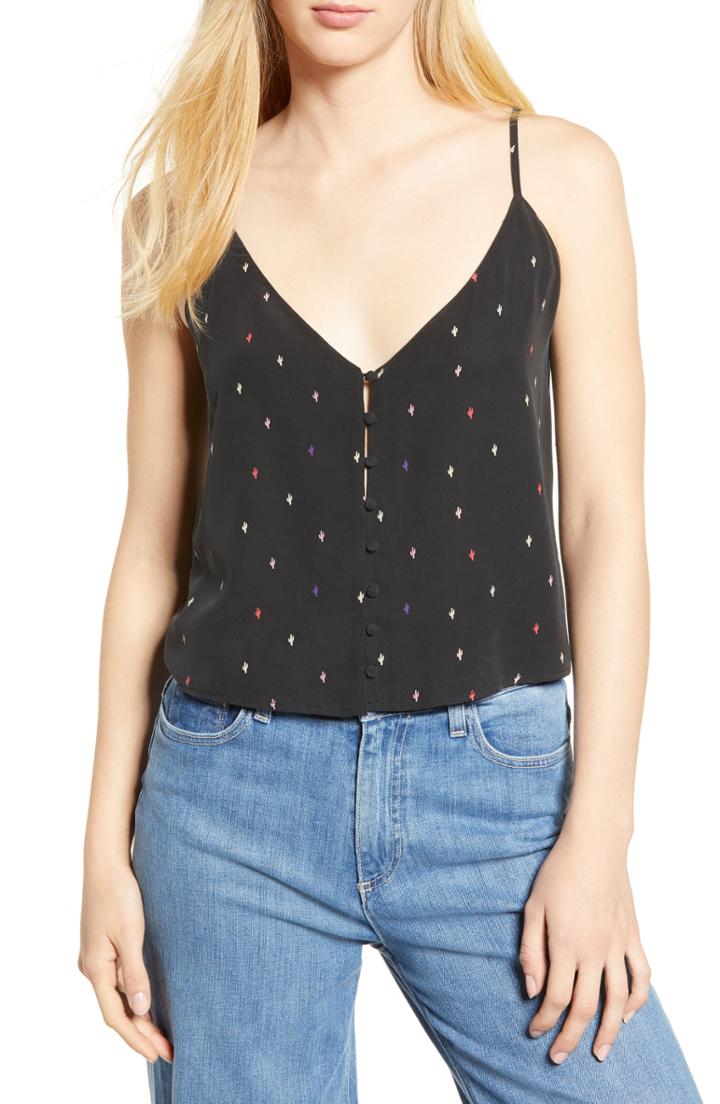 Women's Kenneth Cole New York Basic High/low Sequin Top