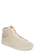 Men's Ugg Brecken Fringe High-top Sneaker .5 M - Beige