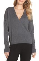 Women's Nordstrom Lingerie Surplice Front Sweater