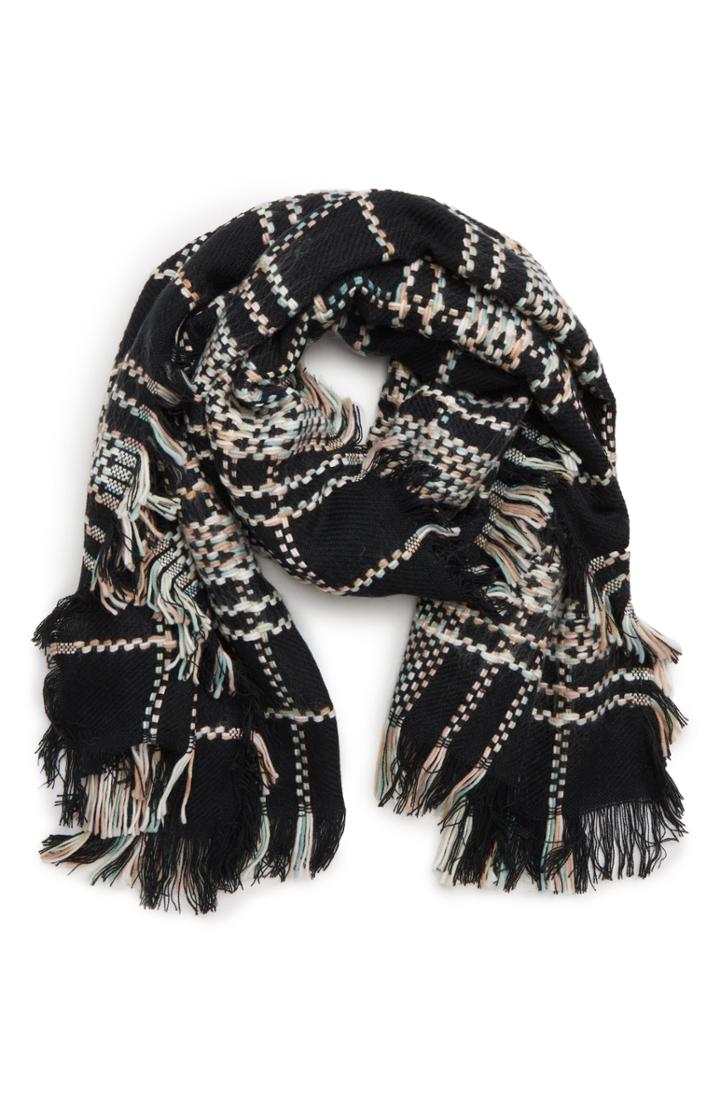 Women's Bp. Multicolor Fringe Scarf