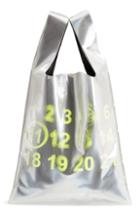 Maison Margiela Pvc & Leather Shopper Bag - Black