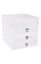 Impressions Vanity Co. Diamond Collection 4-drawer Acrylic Organizer, Size - Clear