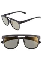 Men's Mykita Delta 53mm Sunglasses - Pitch Black