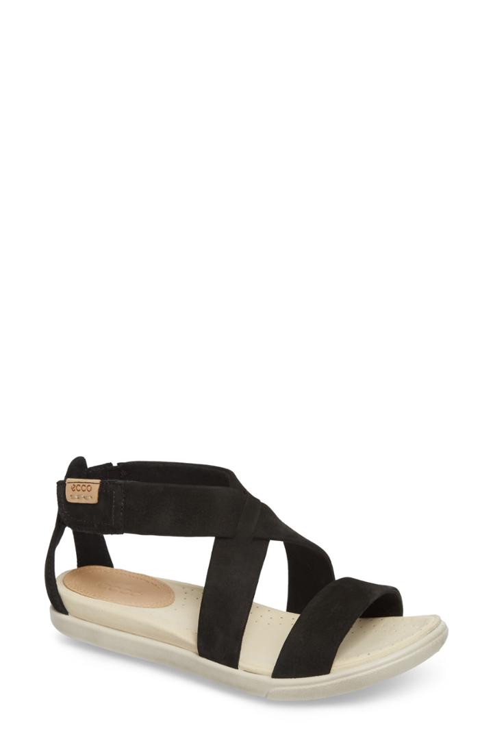 Women's Ecco Damara Sandal -6.5us / 37eu - Black
