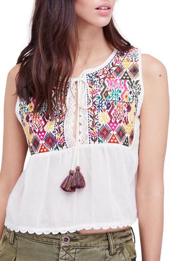 Women's Free People Lohri Top - Ivory