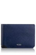 Men's Tumi Leather Wallet - Blue