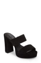 Women's Jeffrey Campbell Adriana Double Band Platform Sandal M - Black