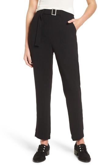 Women's J.o.a. Belted Ankle Pants