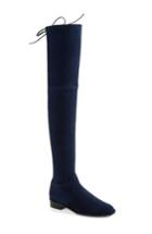 Women's Stuart Weitzman 'lowland' Over The Knee Boot .5 M - Blue