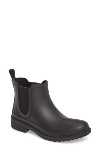 Women's Madewell Waterproof Chelsea Rain Boot M - Black