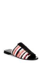 Women's Via Spiga Harlotte Slide Sandal .5 M - Black