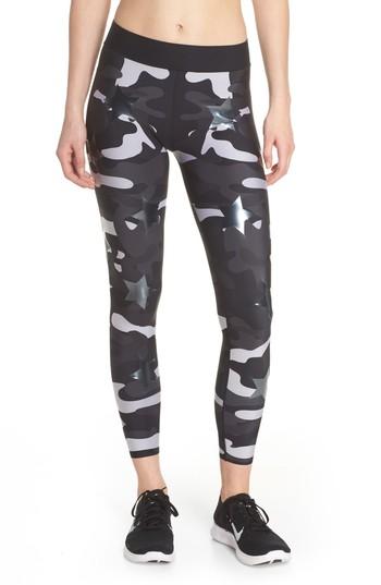 Women's Ultracor Ultra Silk Camo Knockout Leggings - White