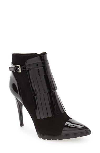 Women's Calvin Klein 'makena' Pointy Toe Kiltie Bootie