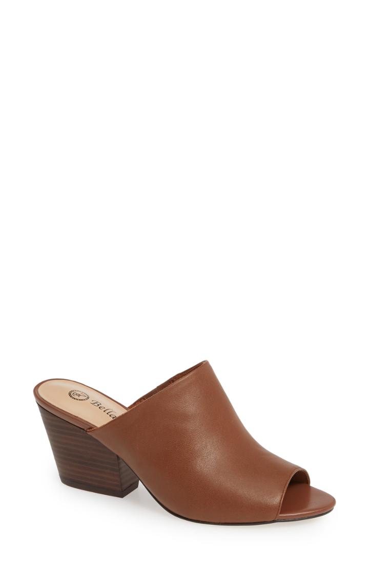 Women's Bella Vita Kathy Open Toe Mule N - Beige