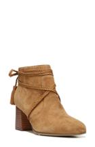 Women's Via Spiga Maddox Block Heel Bootie M - Brown