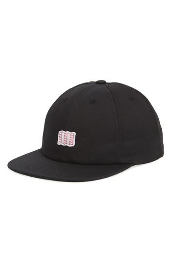 Men's Topo Designs Mini Map Cap - Black