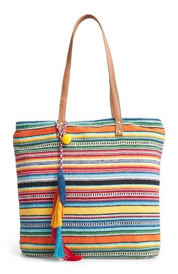 Fantasia Accessories Tassel Trim Tote -