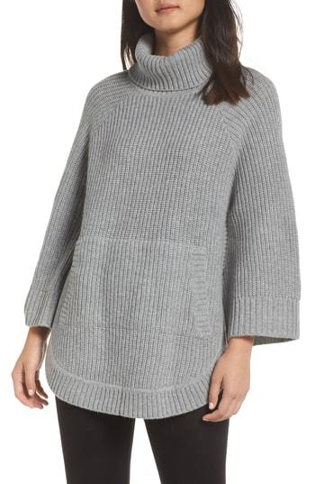 Women's Ugg Raelynn Sweater Poncho - Grey