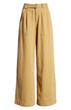 Women's Topshop Wonder Wide Chino Trousers Us (fits Like 2-4) - Beige