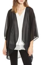 Women's Nordstrom Chiffon Kimono, Size - Black