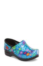 Women's Dansko Professional Clog .5-8us / 38eu M - Blue