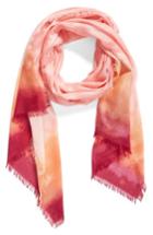 Women's Nordstrom Saharan Colorwash Cashmere & Silk Scarf, Size - Pink