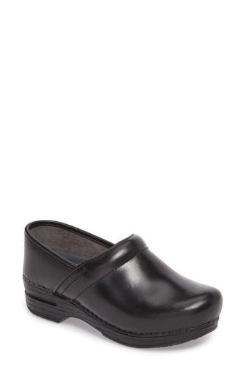 Women's Dansko Wide Pro Xp Clog .5-9us / 39eu M - Black