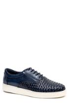 Men's Jared Lang Woven Sneaker Eu - Blue