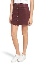 Women's 7 For All Mankind Button Front Miniskirt