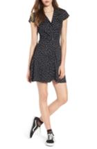 Women's Obey Stiletto Print Dress - Black